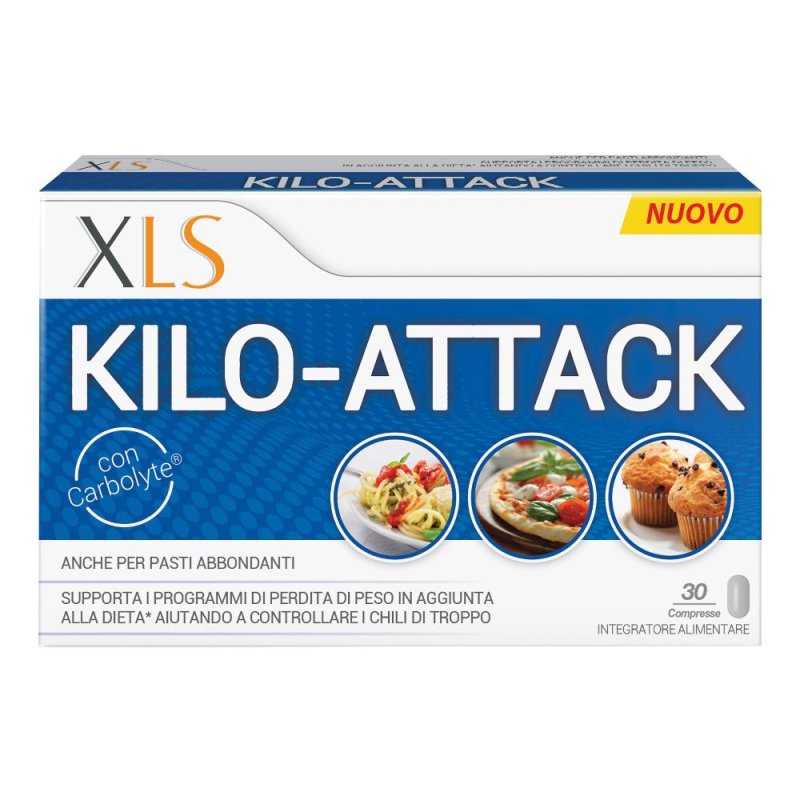 Xls Kilo Attack  Integratore alimentare per il controllo del peso 30 compresse