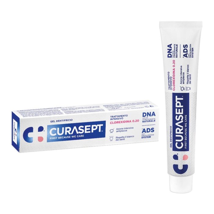 Curasept 020 Gel Dentifricio Trattamento Intensivo 75mL