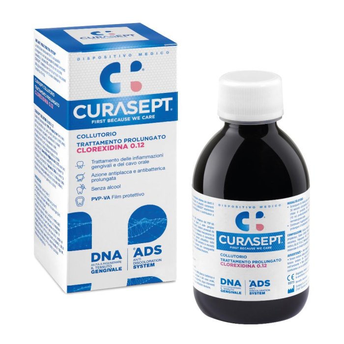 Curasept Collutorio 0,12 200 Ml Ads + Dna