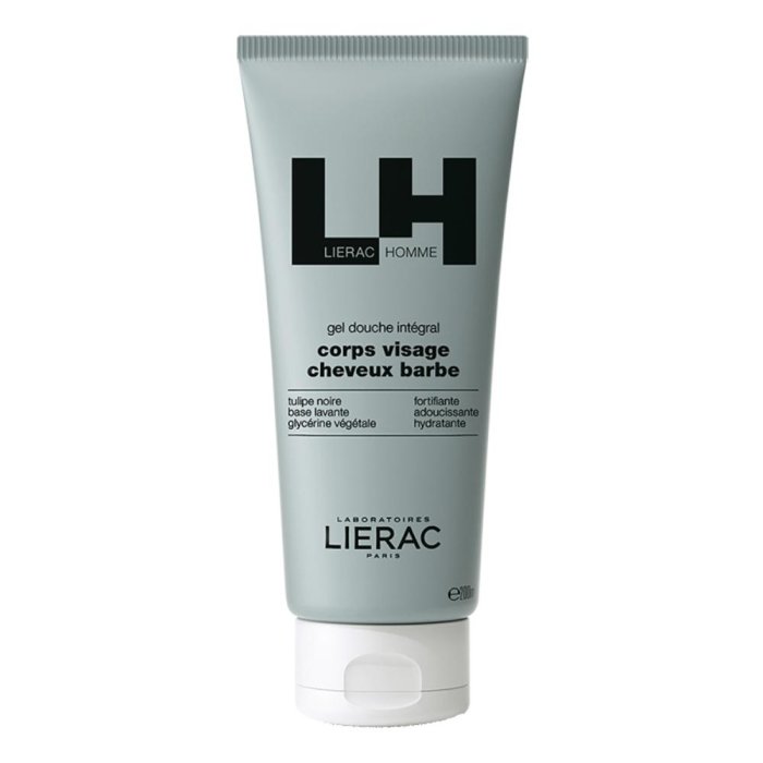 Lierac Homme Trattamenti di Giovinezza Uomo Gel Doccia Energizzante e Rinfrescante 200 ml