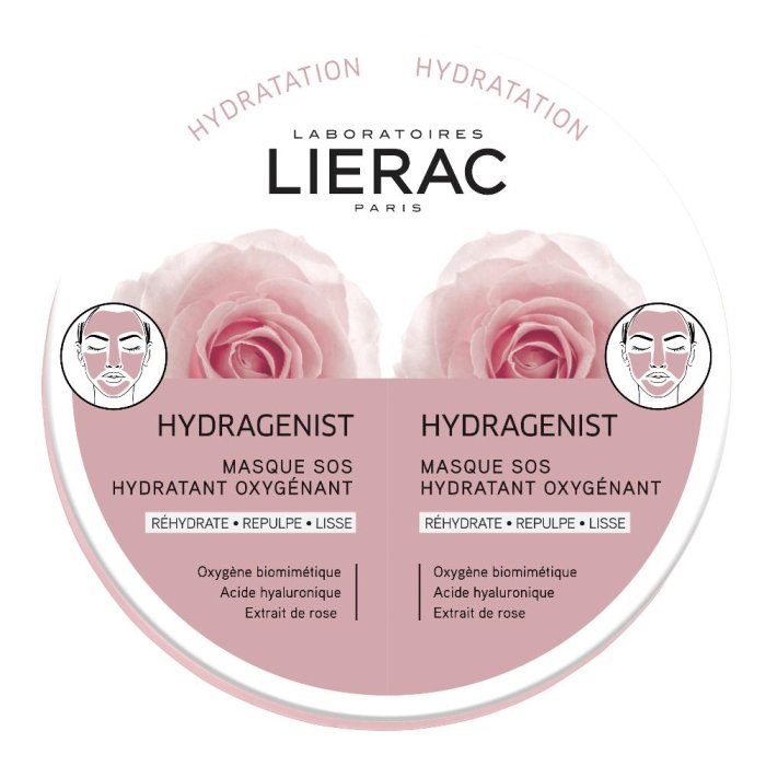 Lierak Trattamenti Antietà Rassodanti Hydragenist Idratazione Profonda 2 Mono Maschere da 6 ml