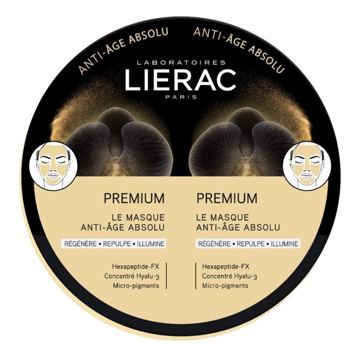 Lierak Trattamenti Antietà Rassodanti Premium Antirughe Profondo 2 Mono Maschere da 6ml