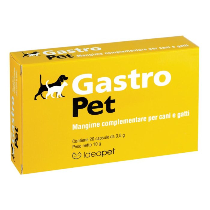 Gastro Pet 20 Capsule integratore per cani e gatti per il benessere gastrointestinale