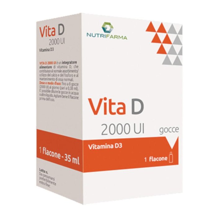 Aqua Viva Vita D 2000ui Gocce 35 Ml