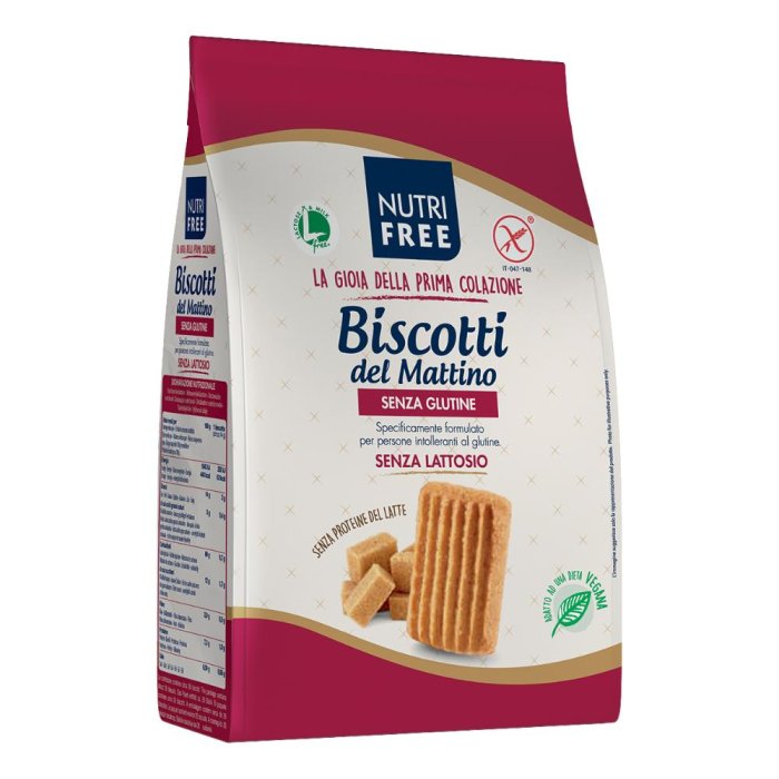 Nutrifree Linea Dolci Bontà e Colazioni Biscotto del Mattino 400 g