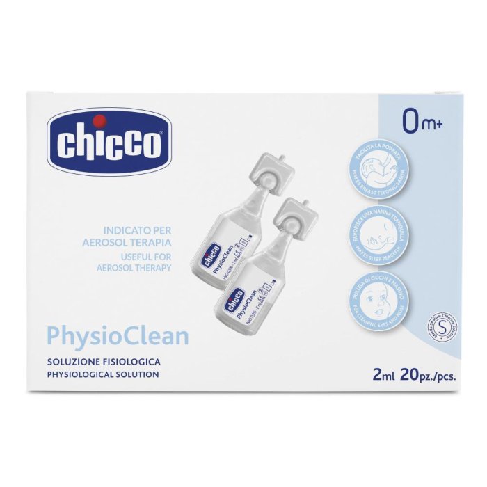 Chicco Soluzione Fisiologica Physioclean 2Ml 20 Pezzi