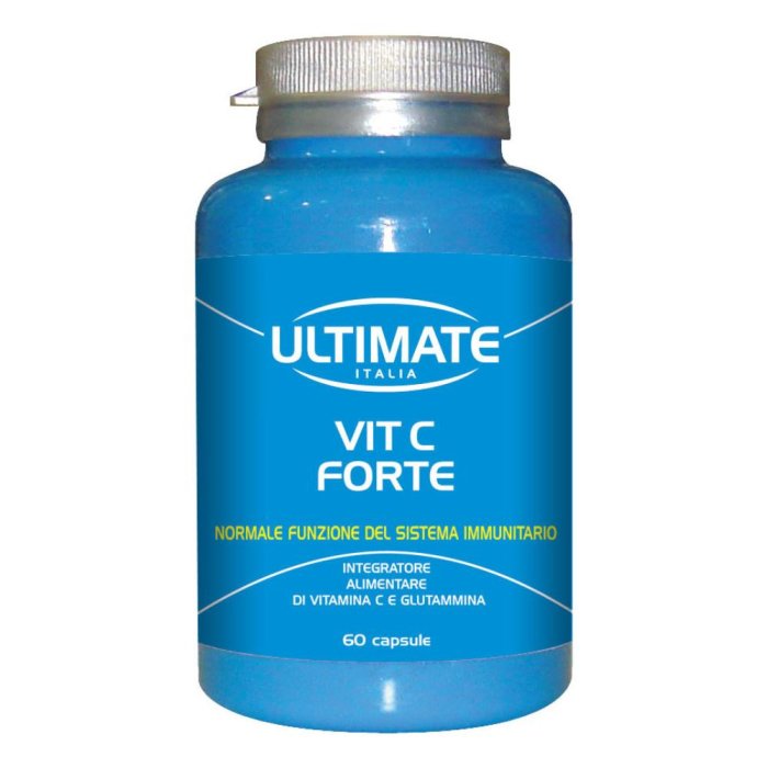 Ultimate Vitamina C Forte 60 Capsule Integratore Alimentare Antiossidante per il Sistema Immunitario