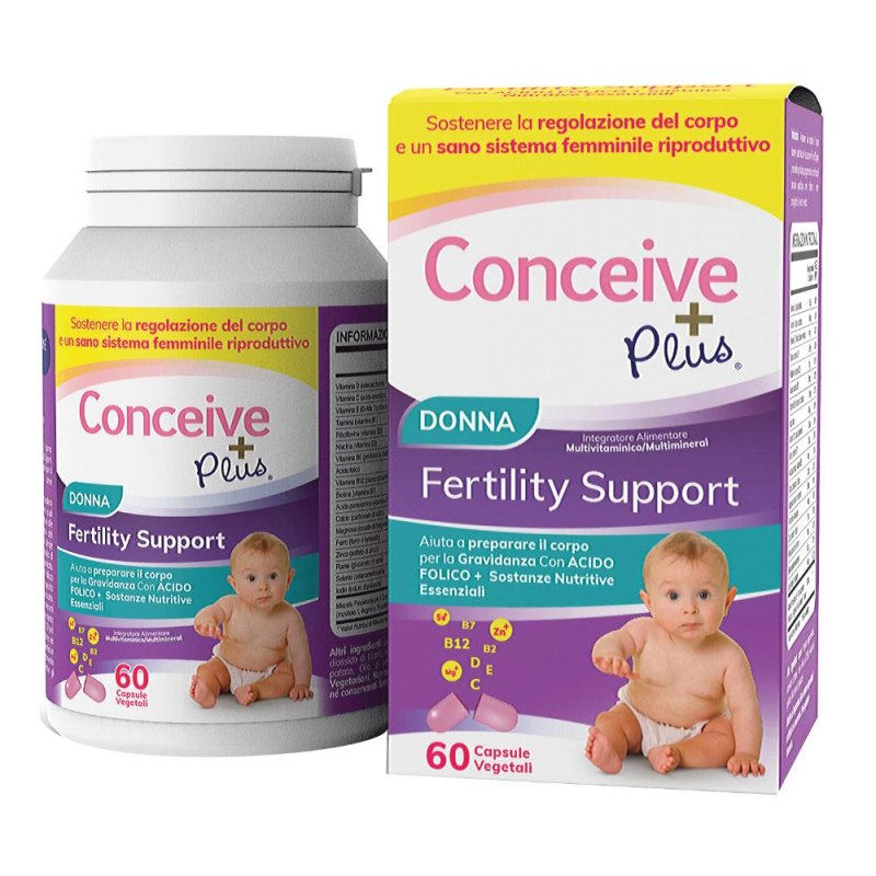 Conceive Plus Fertility Support DONNA 60 Capsule - Integratori Per La Fertilità 