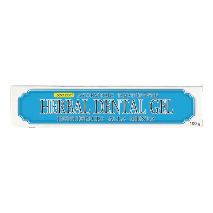Herbal Dental Gel Menta 100 grammi – Gel Dentifricio Naturale alle Erbe per Igiene Orale Fresca e Delicata