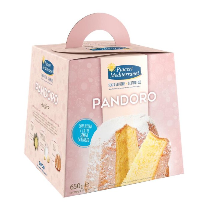 Piaceri Mediterranei Pandoro Senza Glutine 650g