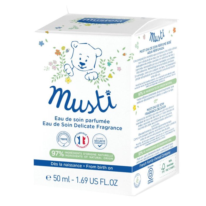 Lab.expanscience Italia Mustela Musti Acqua Profumata 50 Ml 2020