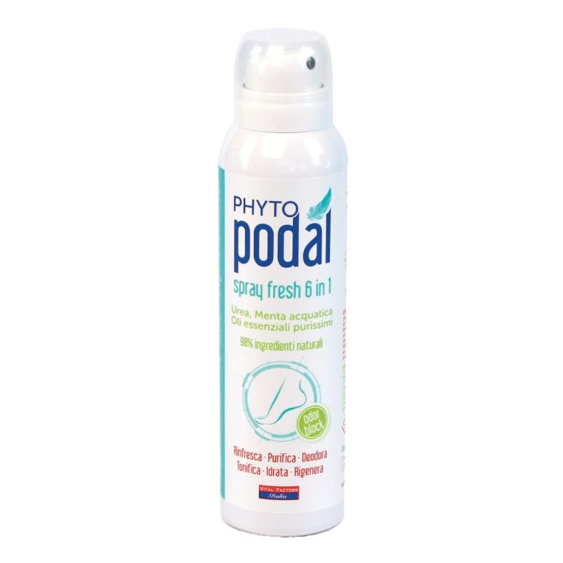 Vital Factors Phytopodal - Spray Fresh 6 in 1 per Piedi 125ml