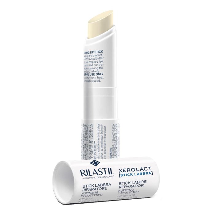 Rilastil Xerolact Restitutivo Idratante Nutritivo Stick Labbra Rigenerante 4,8 ml