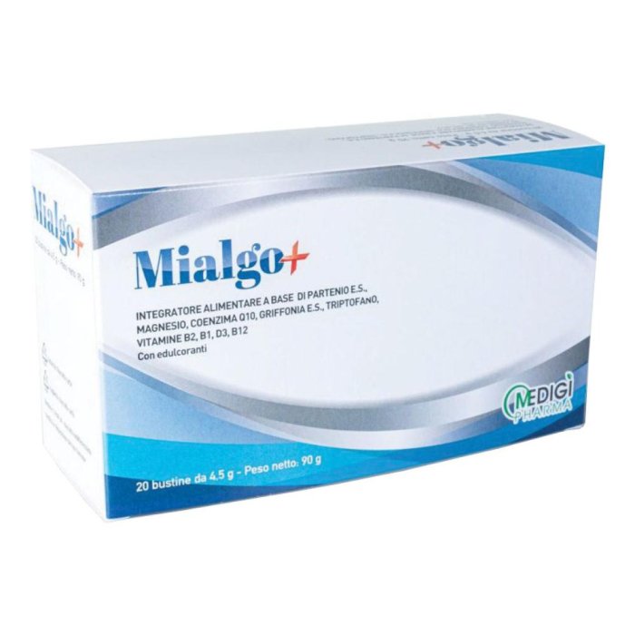 Mialgo Plus Medigi Integratore Alimentare in Bustine – Confezione da 20 Buste