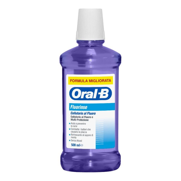 Procter&Gamble Oral-B Salute ed igiene Dentale Fluorinse Collutorio Igienizzante 500 ml