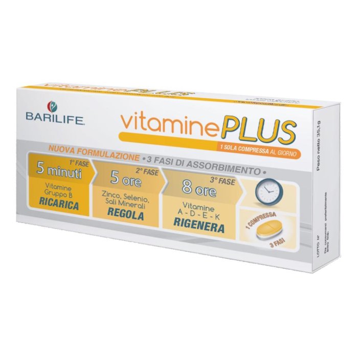 Barilife Vitamine Plus Integratore Multivitaminico per Chirurgia Bariatrica 30 Compresse
