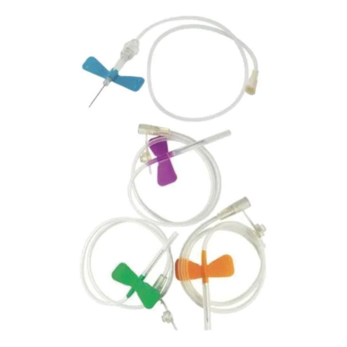 Farmacare Ago Farfalla G21 Colore Verde 100 Pezzi