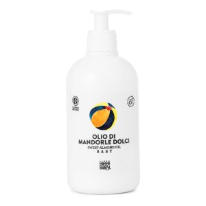 Mamma Baby Olio di Mandorle Dolci Baby 500 ml - Trattamento lenitivo per bambini e pelli sensibili