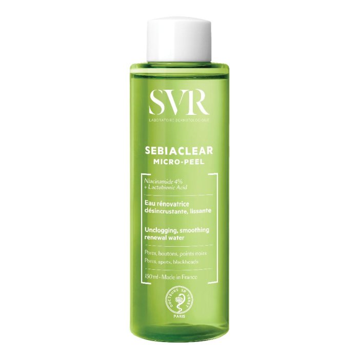 SVR Sebiaclear - Micro-Peel Acqua Dermatologica Levigante e Purificante 150 ml