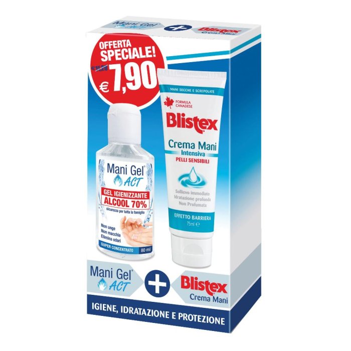Mani Gel Act + Blistex Crema Mani