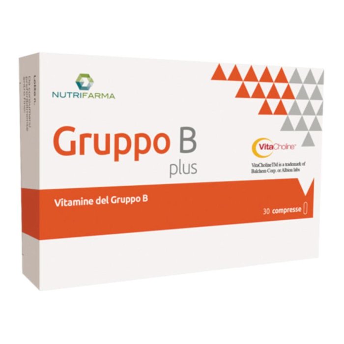 Gruppo B Plus 30 capsule Aquaviva integratore vitamine gruppo B