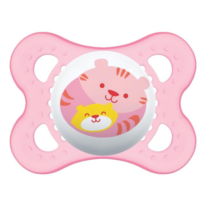 Mam Original 2-6 mesi silicone doppio femmina succhietti ortodontici