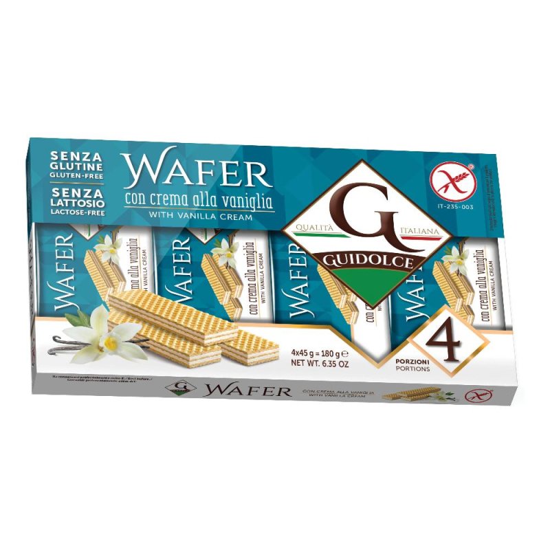 Wafer Gusto Vaniglia 4X45G 45 g