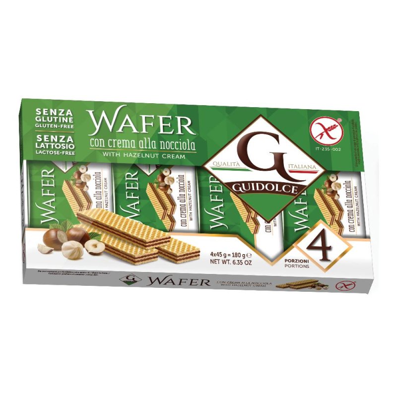 Guidolce Wafer Gusto Nocciola 4x45 G