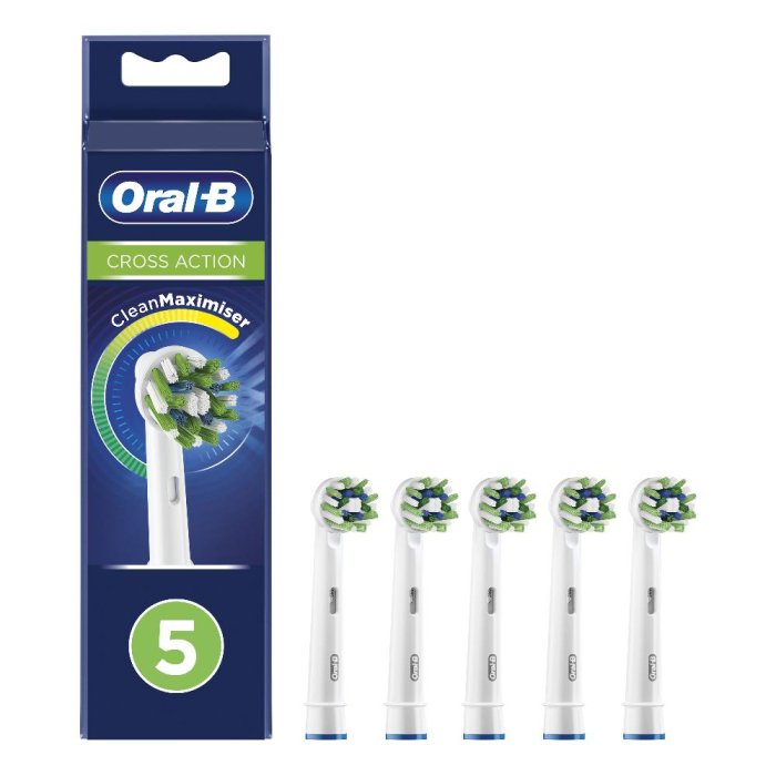 Procter&Gamble Oral-B Salute ed igiene Dentale Refill EB-50-5 Ricambi Spazzolino Crossaction