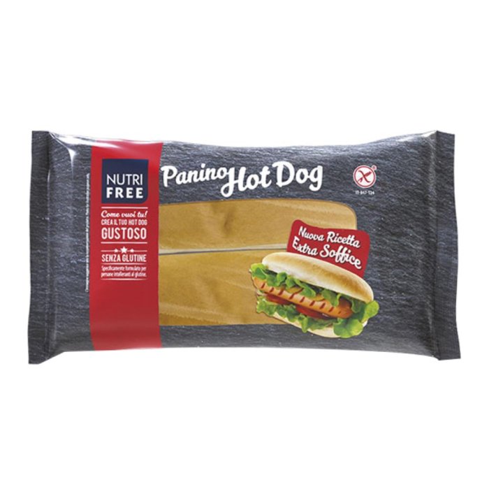 Nutrifree Panino Hot Dog senza glutine  2x32,5 G