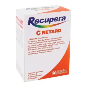 Recupera C Retard 60 Compresse a Rilascio Prolungato Integratore di Vitamina C per Sistema Immunitario