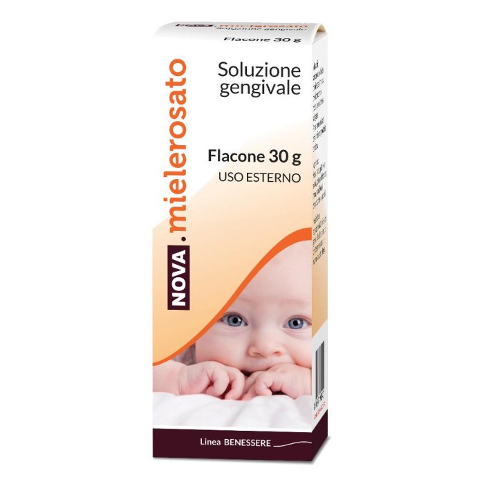 Nova Mielerosato Soluzione Gengivale Lenitiva per Gengive Irritate 30 g