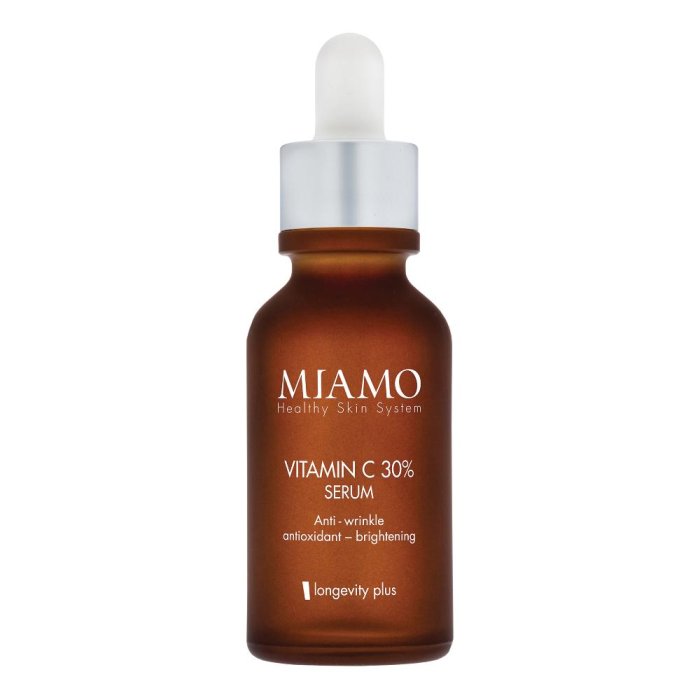 Miamo Vitamin C 30% Serum Siero Anti-Rughe Antiossidante Schiarente 30ml 