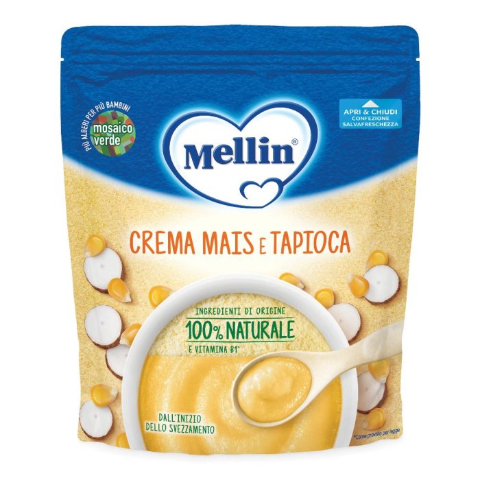 Mellin Crema Mais/Tapioca 200g 4Mesi+