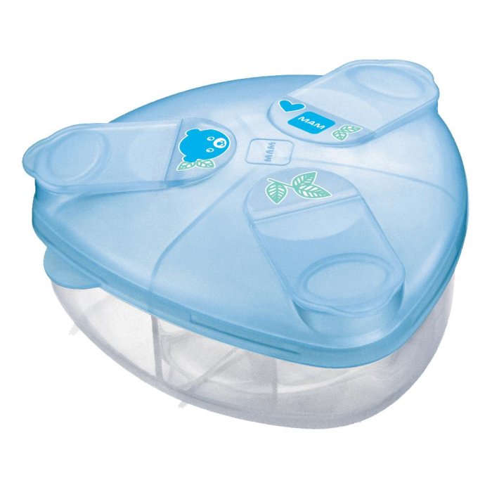 MAM Milk Box Contenitore per Latte in Polvere Colore Azzurro 1 Pezzo