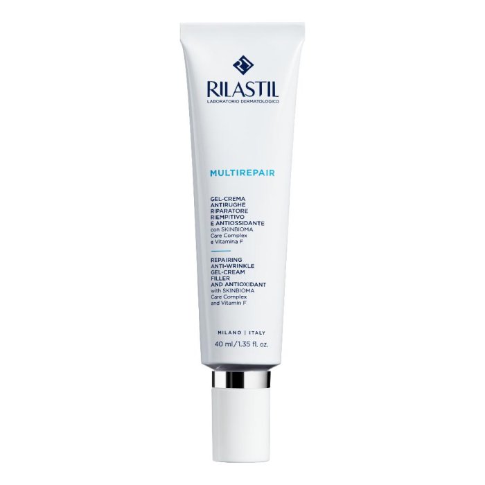 Rilastil Multirepair Gel Crema antirughe e riparatore per pelle normale e mista 40 ml