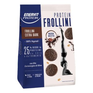 Enervit Protein Frollini Proteici 200 g – Biscotti Froll Croccanti ad Alto Contenuto di Proteine e a Ridotto Contenuto di Zuccheri