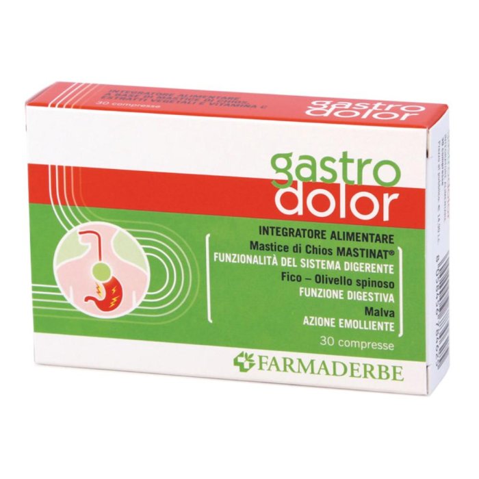 Farmaderbe Gastro Dolor Integratore Alimentare 30 Compresse