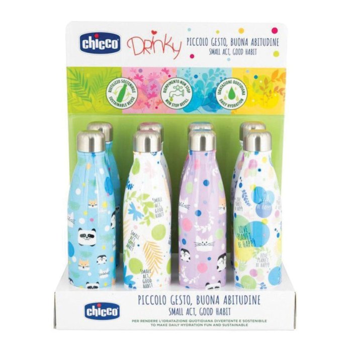 Chicco Bottiglia Inox Display  500  Ml
