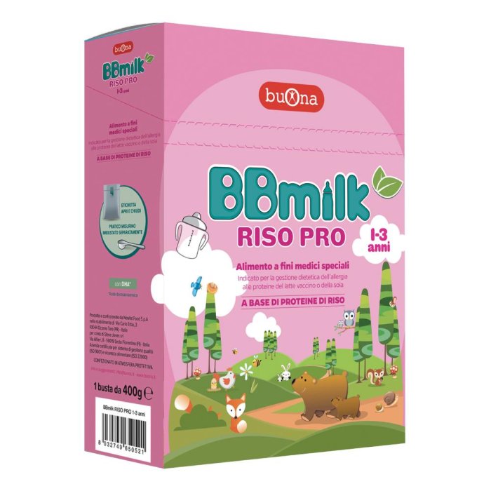 BBmilk RISO PRO 1-3 anni - 400 g