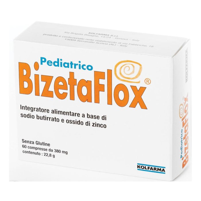 BizetaFlox Pediatrico Integratore Alimentare per la Protezione delle Cellule 60 compresse