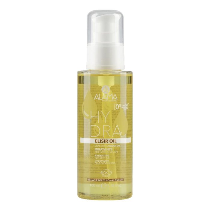 Alama Hydra - Elisir Oil Idratante Per Capelli Secchi con Olio di Argan 100 ml