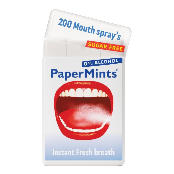 Cool Caps Paper Mints Spray per combattere l'Alitosi 12ml