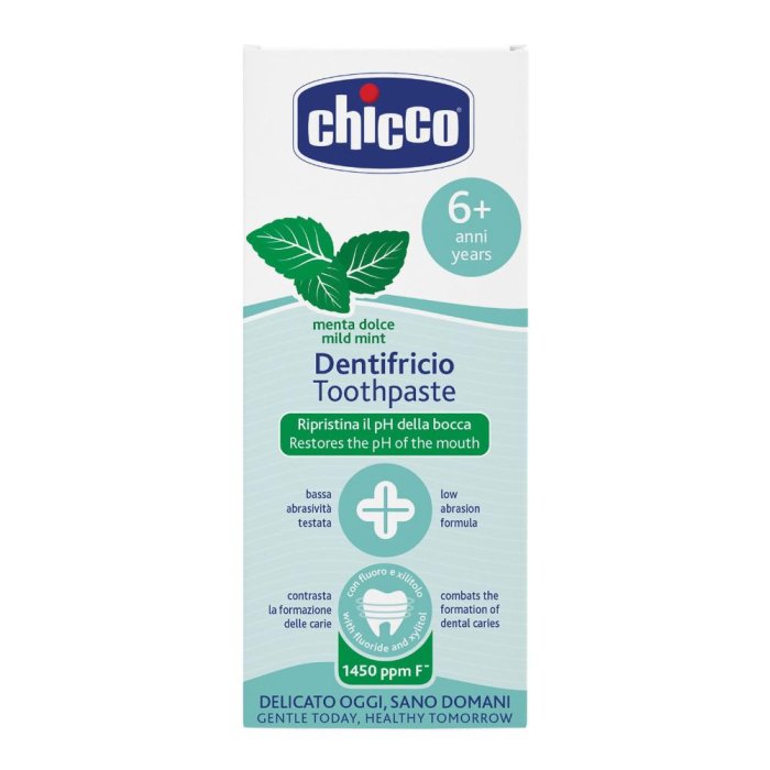 Chicco Menta Dolce Dentificio per bambini 6+ anni 50 ml