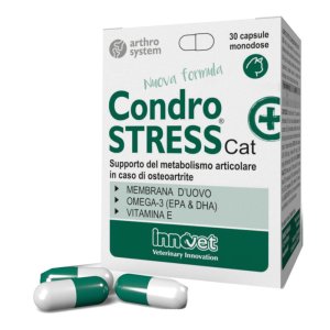 Condrostress Cat Integratore per Gatti 30 Capsule per il Supporto delle Articolazioni