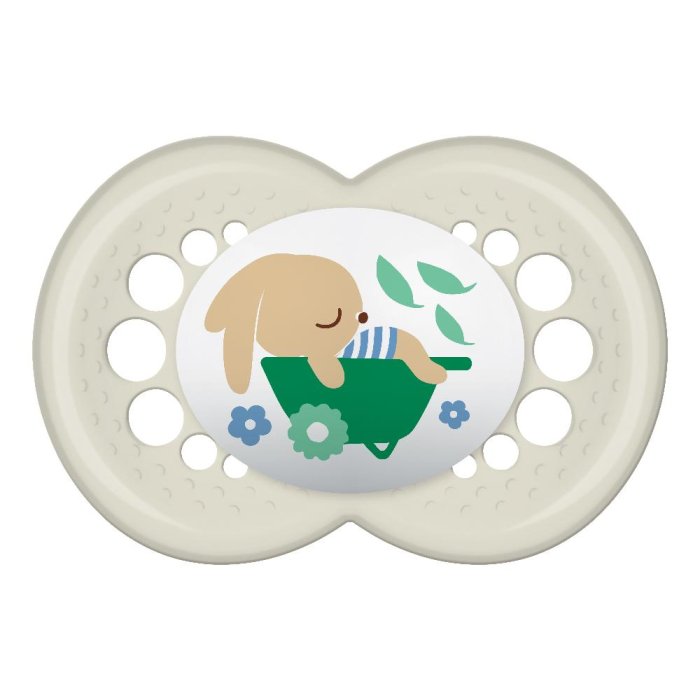 Succhietti MAM Original in Silicone 6+ Mesi per Bambino Maschio Confezione Doppia