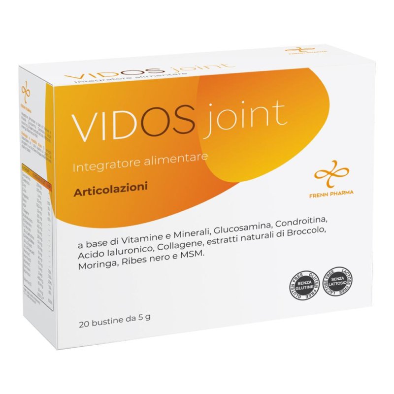 Vidos Joint Integratore per il Benessere delle Articolazioni 20 Buste