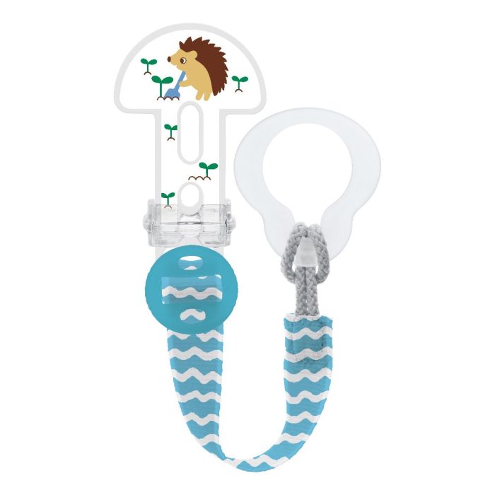 MAM Clip It & Cover Portasucchietto con Catenella e Copri Tettarella – Clip per Succhietto Neonato