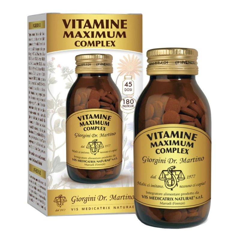  Dr.Giorgini Vitamine Maximum Complex 100 Pastiglie