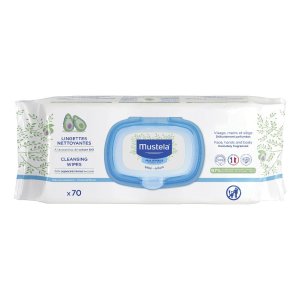 Mustela Cura delle Mamme e dei Bambini Salviette Detergenti Delicate 70 pezzi